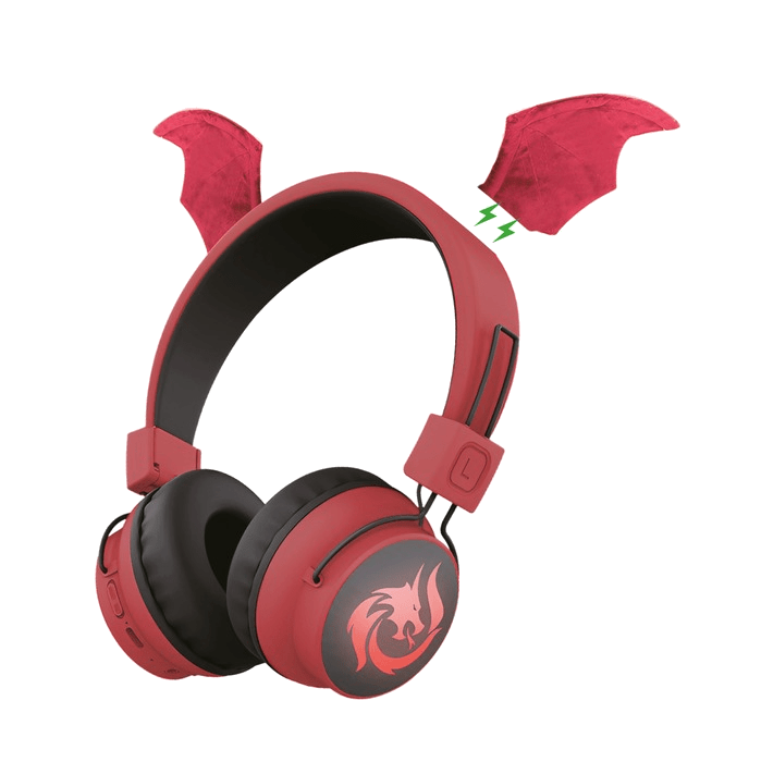 CASQUE SANS FILS ENFANTS MUVIT DRAGON - Couleur Standard