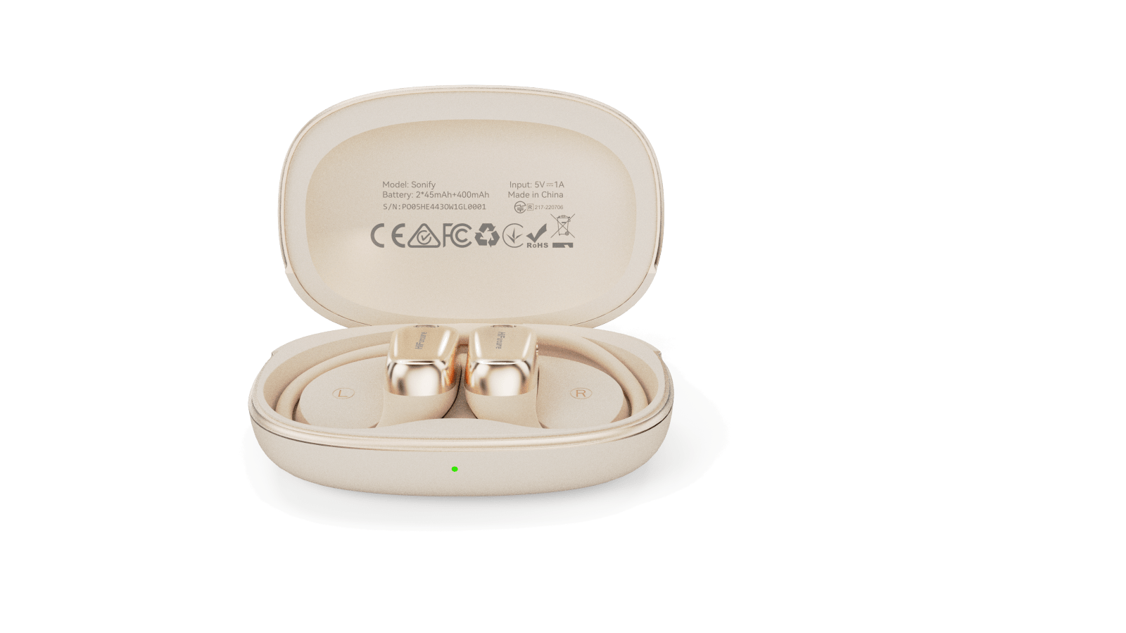 ECOUTEUR HIFUTURE SONIFY - Couleur Champagne