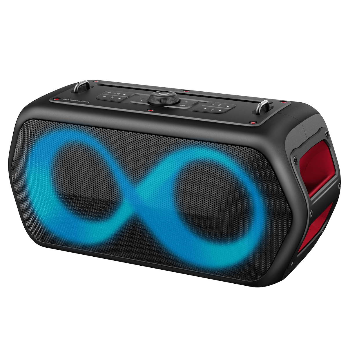 MONSTER ENCEINTE PARTY MUSIC BOX GO + 2 MICRO - Couleur Standard