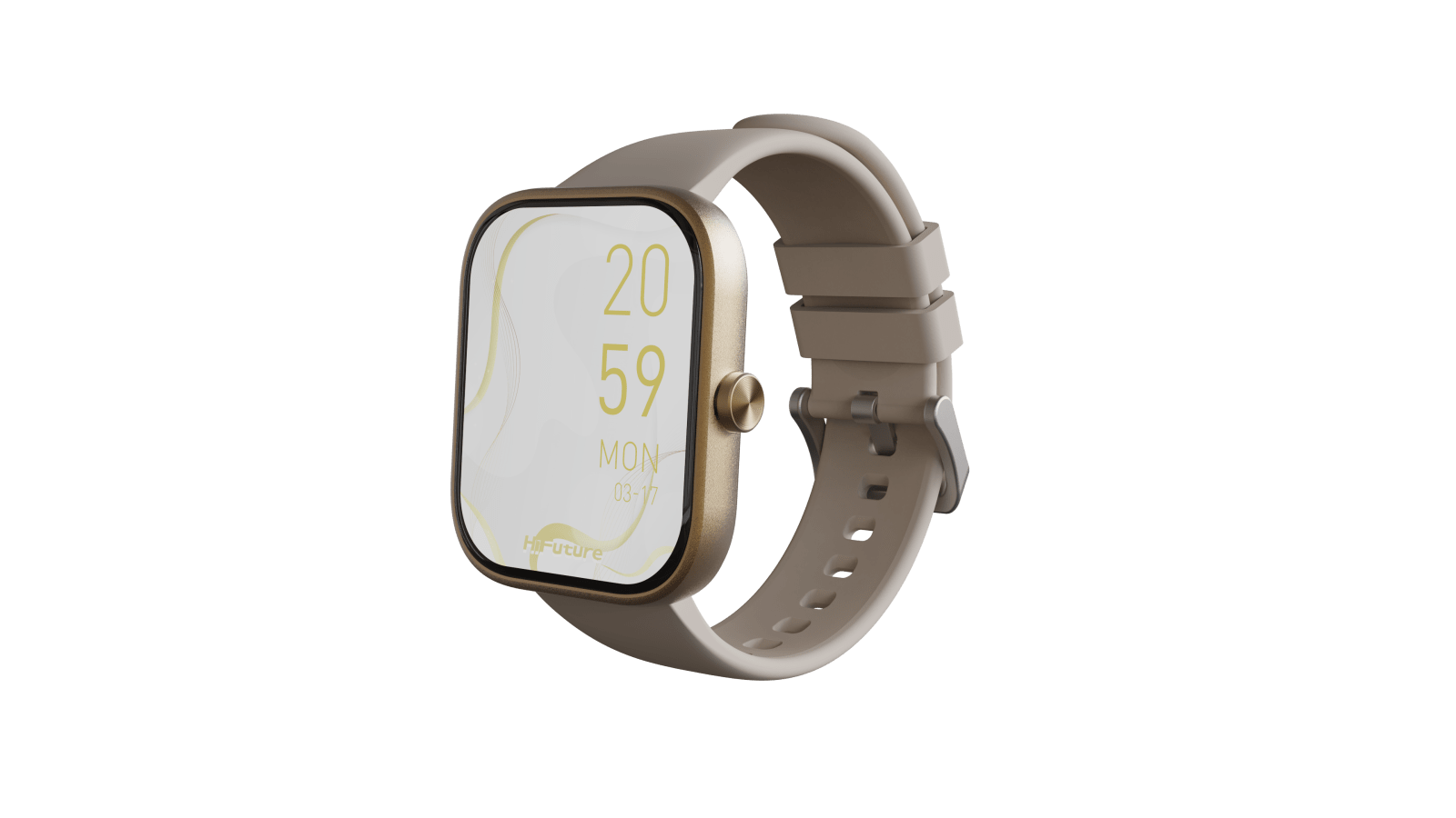 MONTRE HIFUTURE LUME - Couleur Champagne