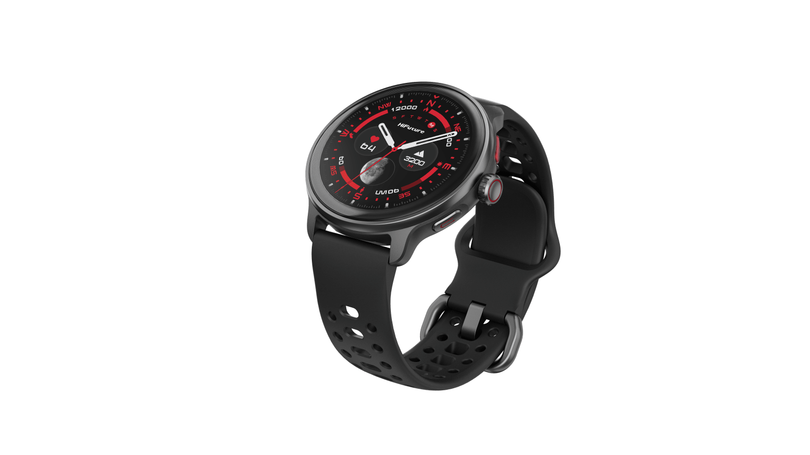 MONTRE HIFUTURE VELA - Couleur Noir