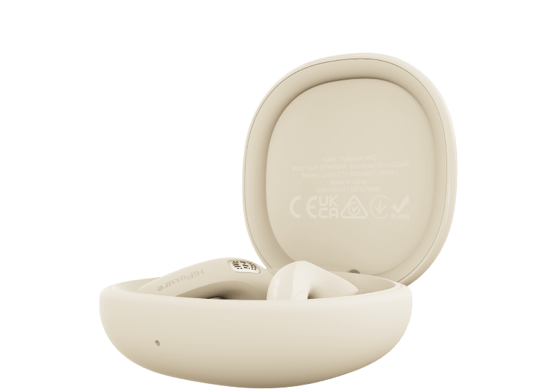 ECOUTEUR HIFUTURE FLYBUDS 4 AI - Couleur Beige