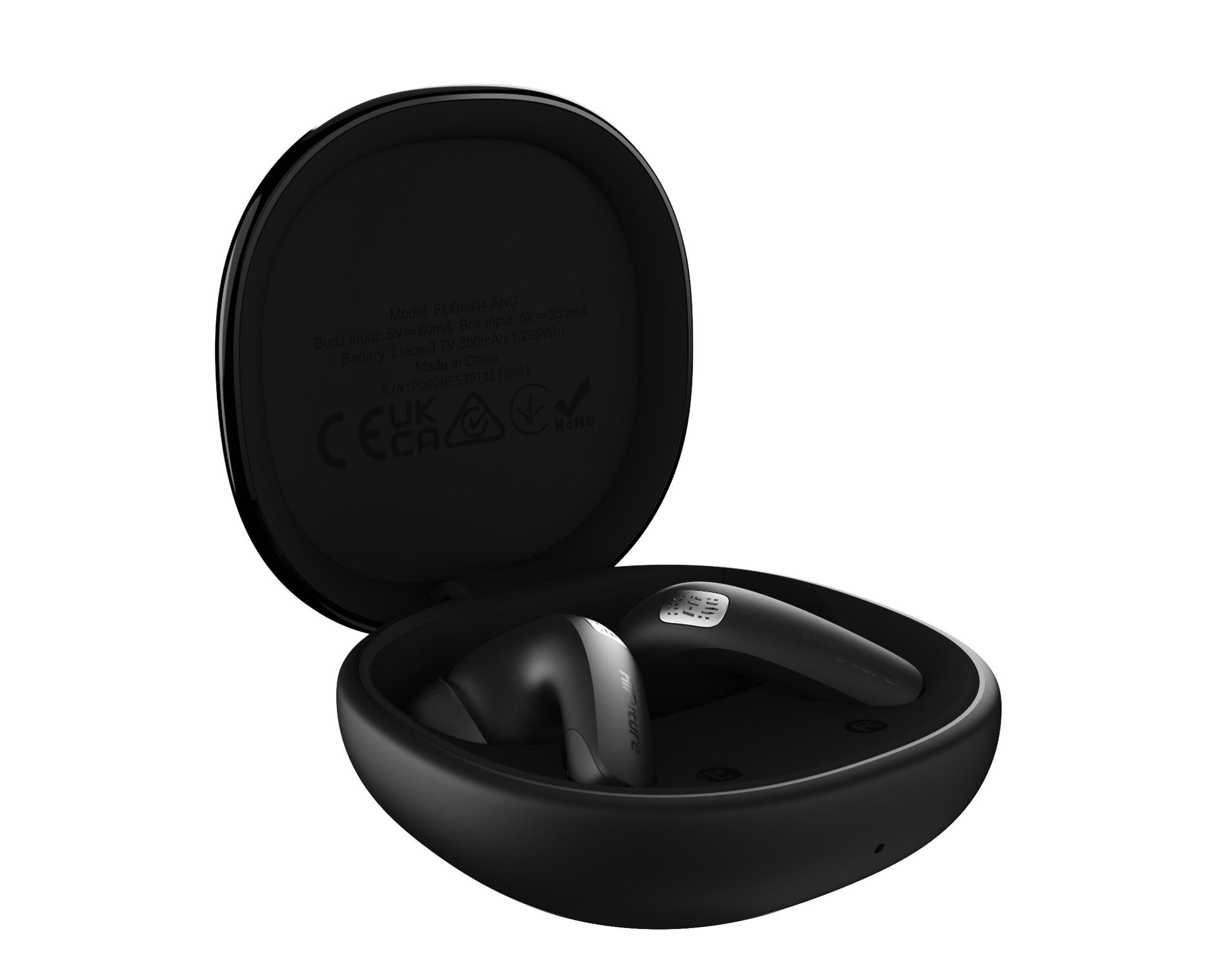 ECOUTEUR HIFUTURE FLYBUDS 4 ANC - Couleur Noir