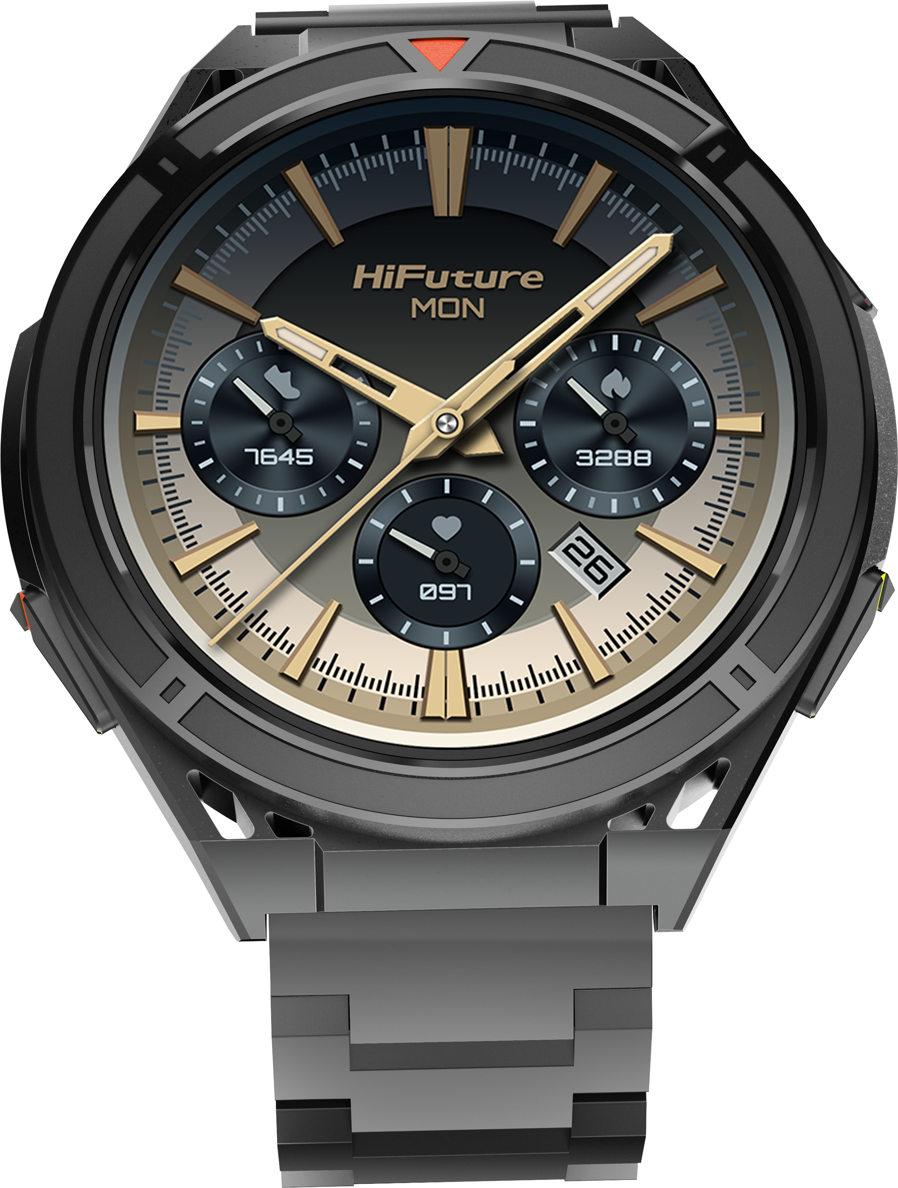 HIFUTURE MONTRE ACTIVE - Couleur Noir/Rouge