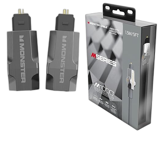 MONSTER CABLE ESSENTIAL FIBRE OPTIQUE 1M5