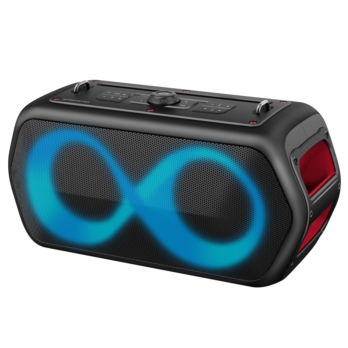 MONSTER ENCEINTE PARTY MUSIC BOX GO + 2 MICRO - Couleur Standard