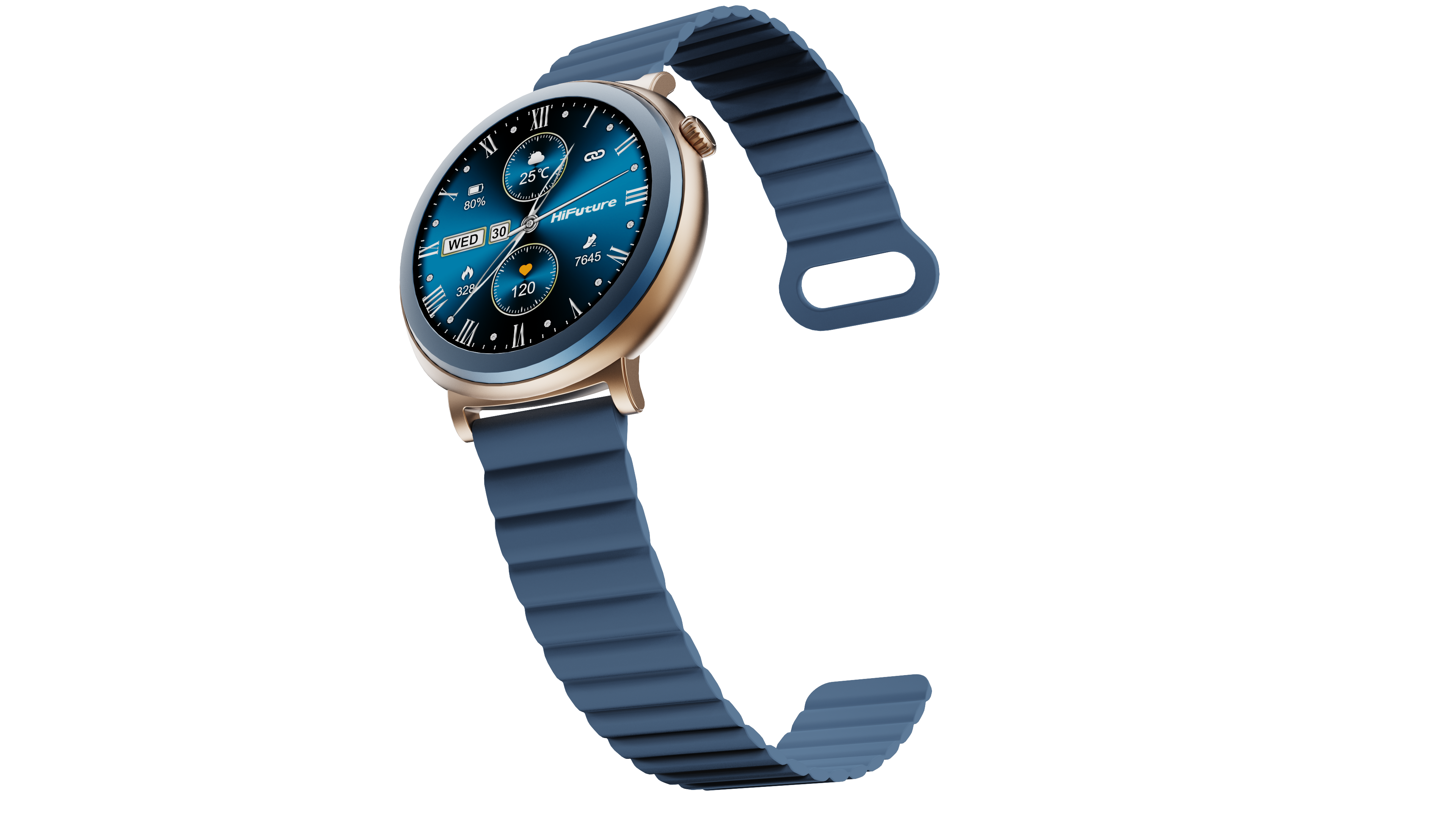 MONTRE HIFUTURE AURORA - Couleur Bleu