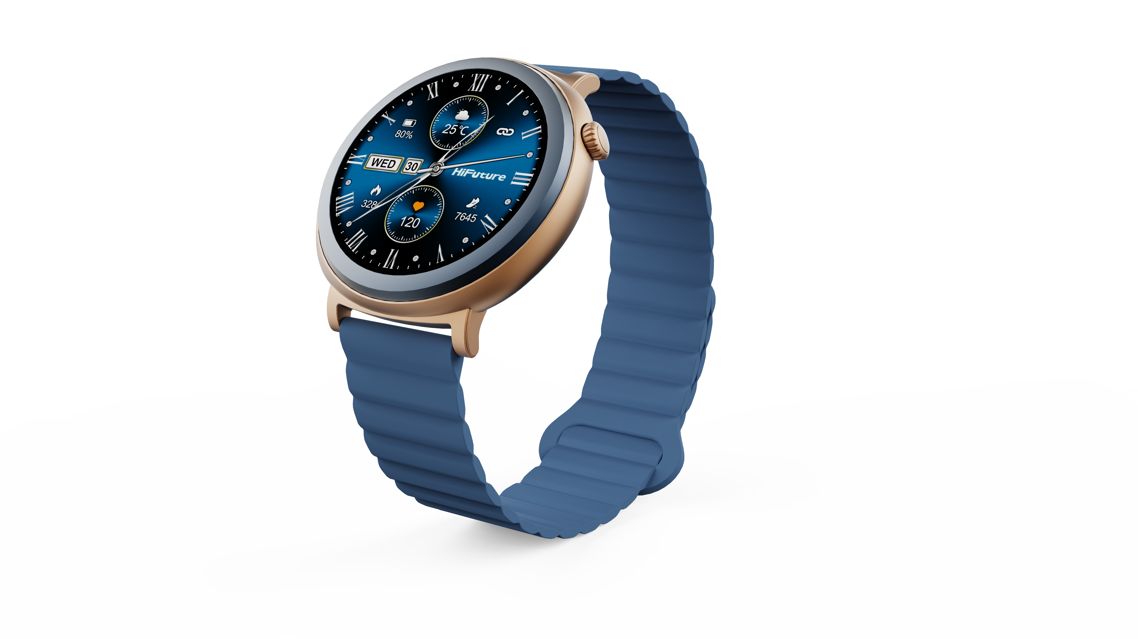 MONTRE HIFUTURE AURORA - Couleur Bleu