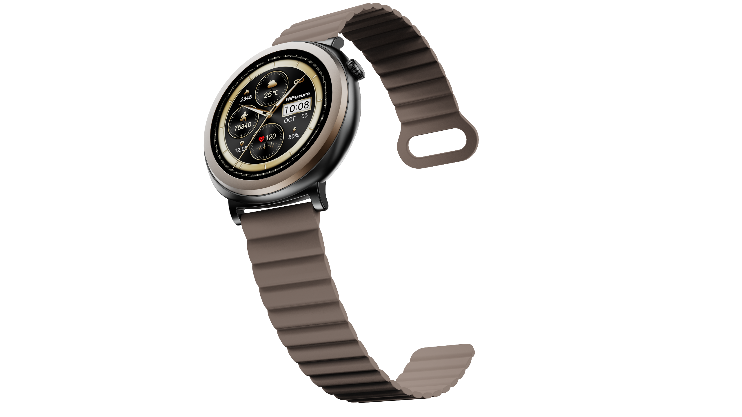 MONTRE HIFUTURE AURORA - Couleur Brown