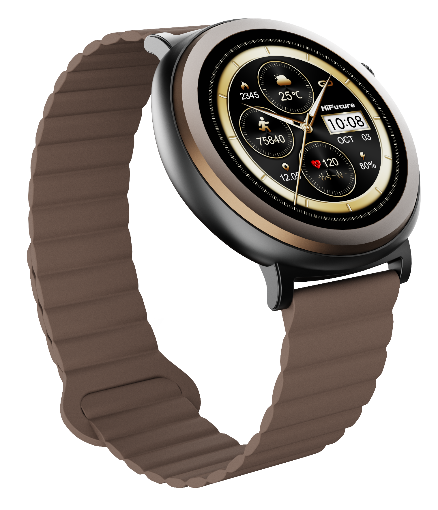 MONTRE HIFUTURE AURORA - Couleur Brown