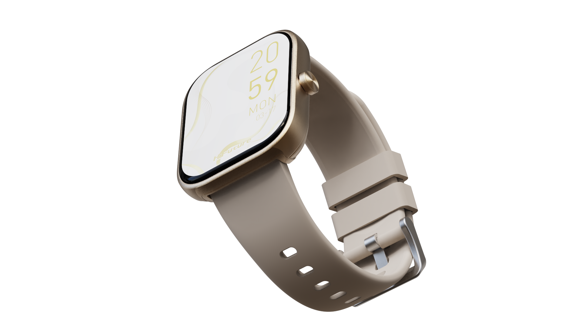 MONTRE HIFUTURE LUME - Couleur Champagne