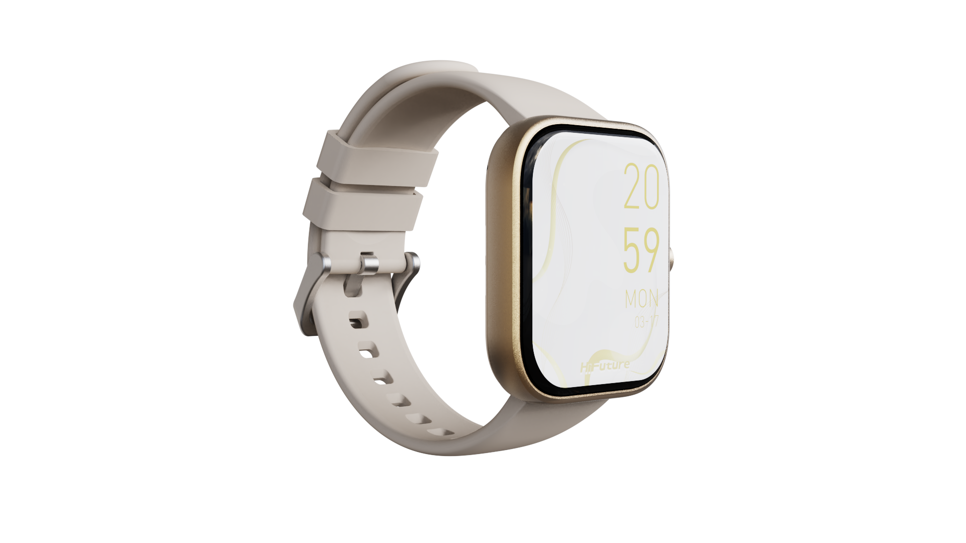 MONTRE HIFUTURE LUME - Couleur Champagne