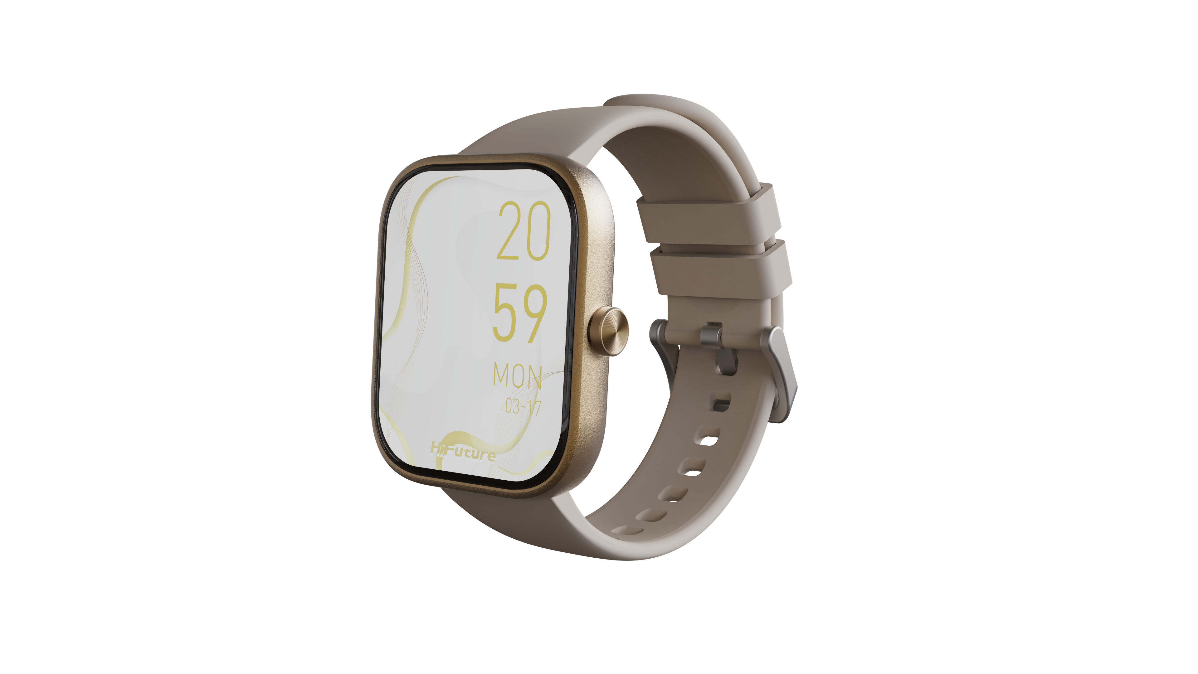 MONTRE HIFUTURE LUME - Couleur Champagne