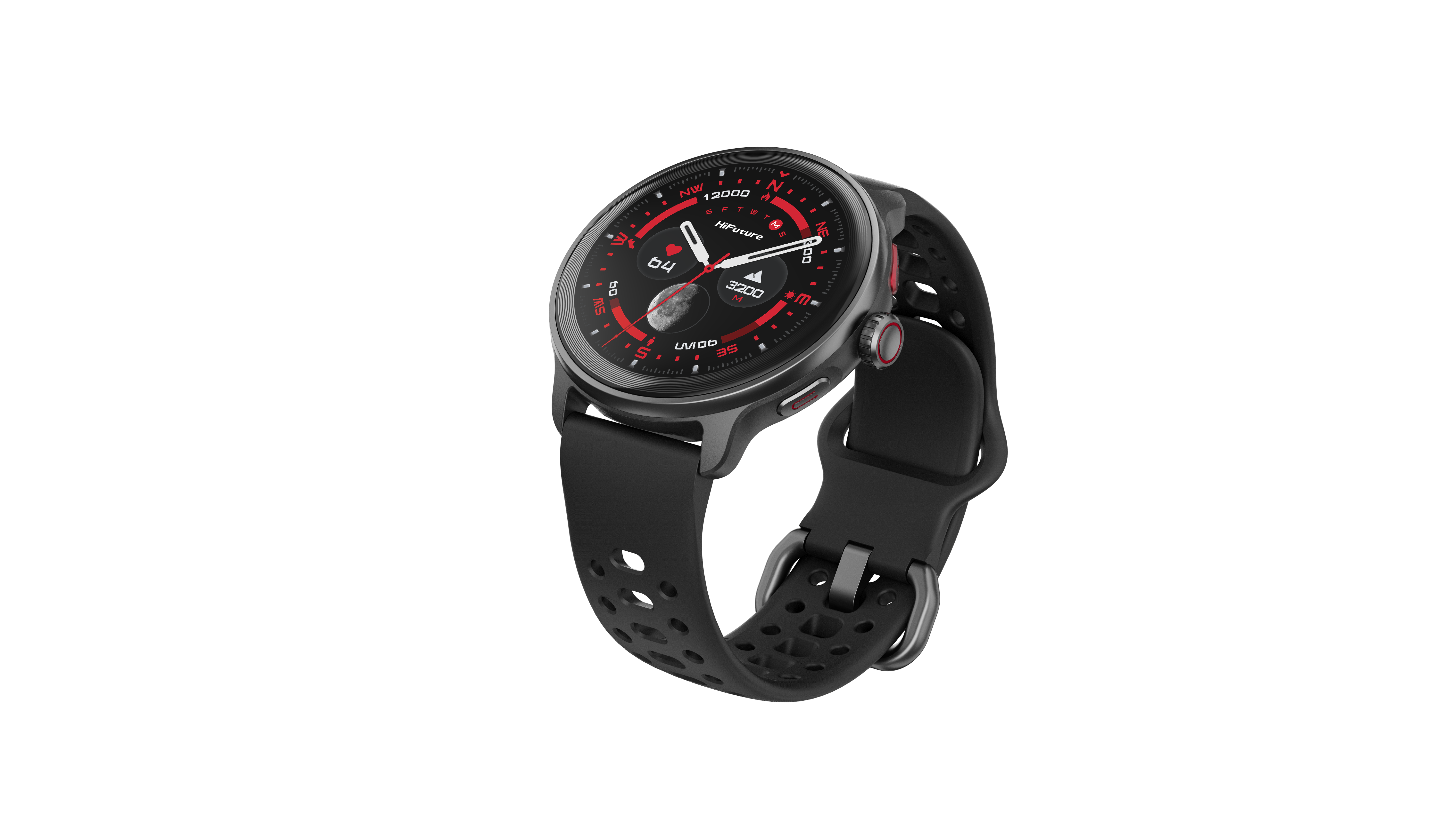 MONTRE HIFUTURE VELA - Couleur Noir