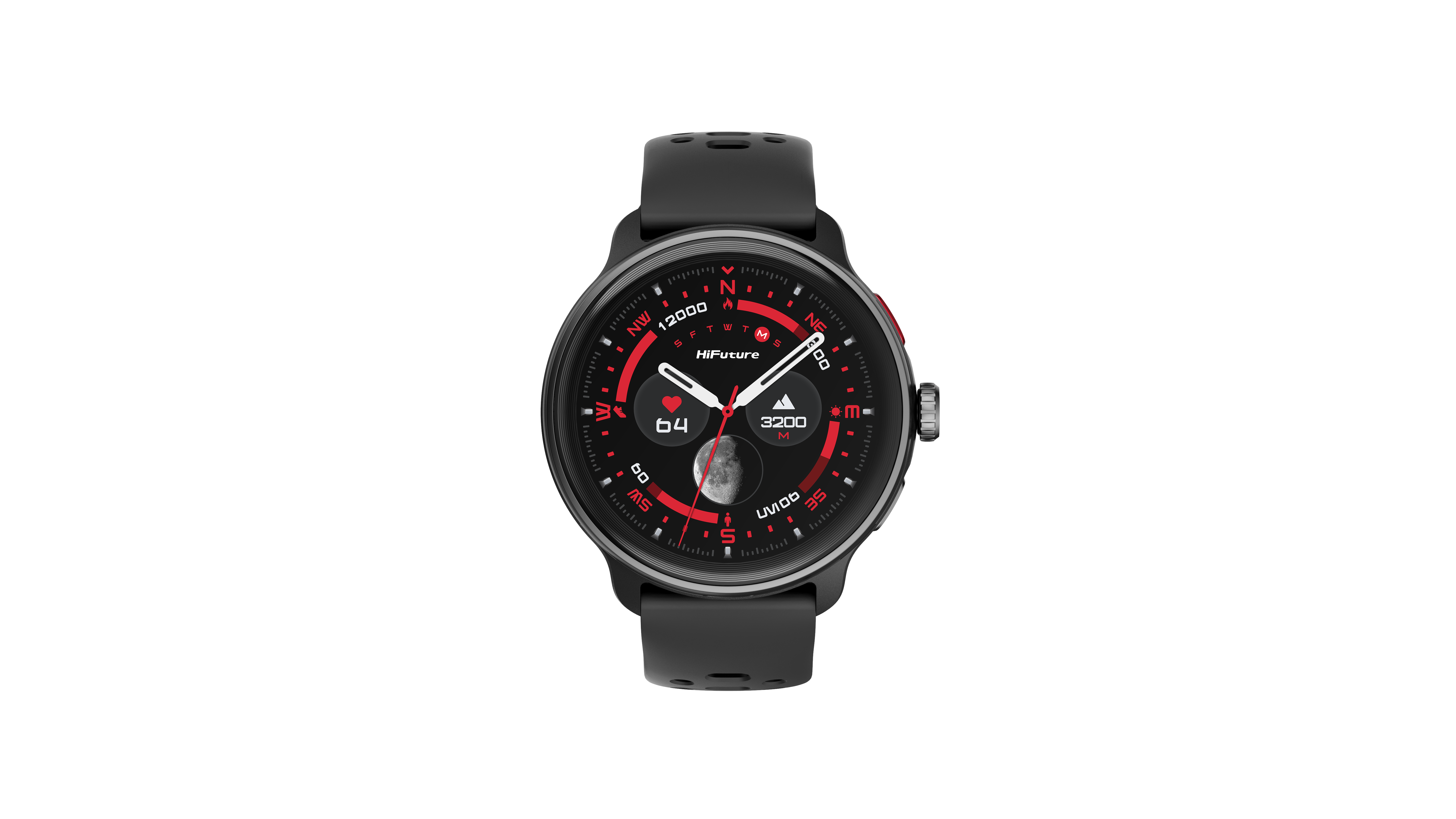 MONTRE HIFUTURE VELA - Couleur Noir