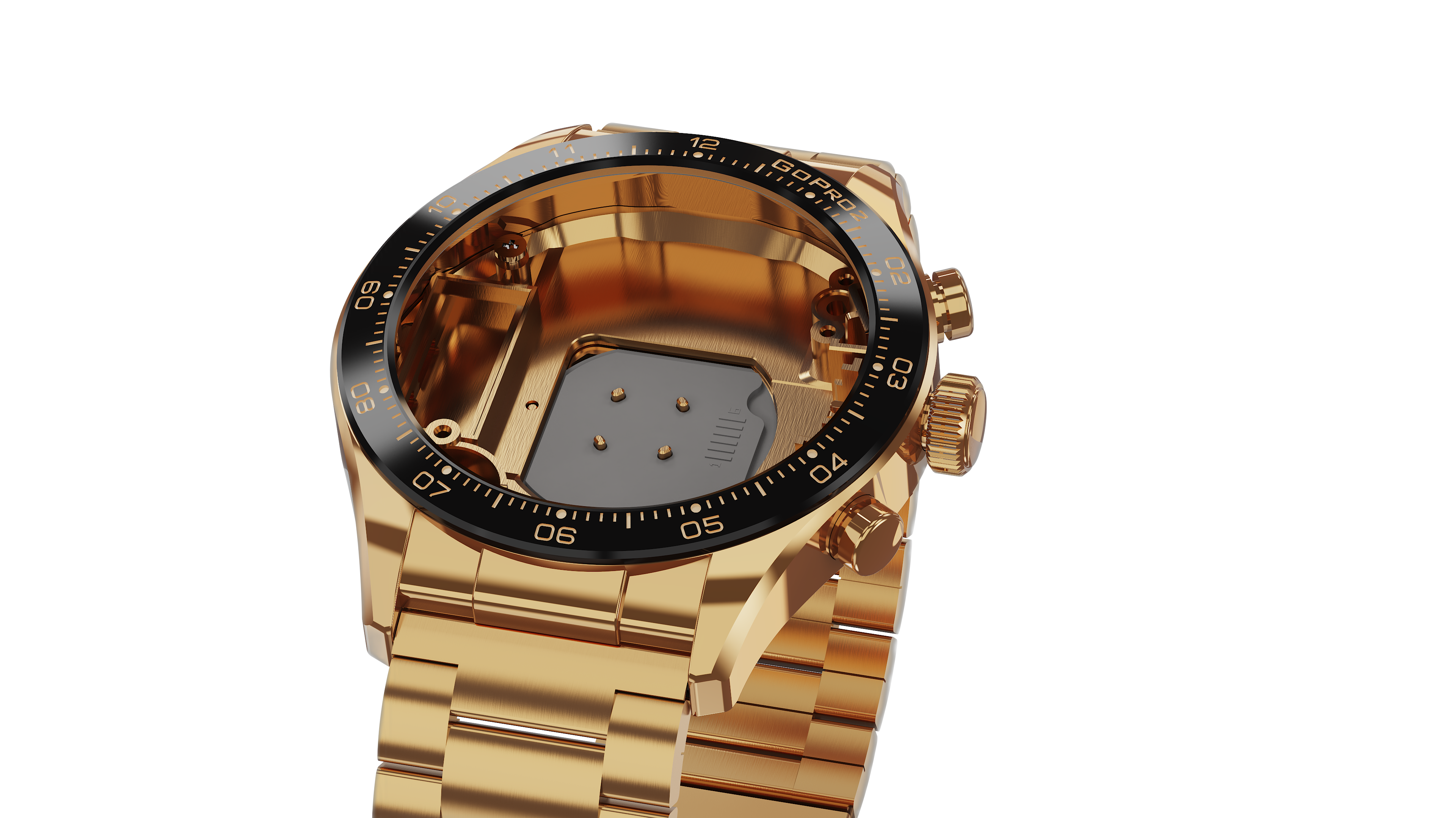 MONTRE HIFUTURE GO PRO 2 - Couleur Gold