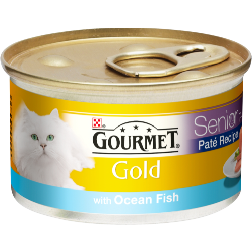 Gourmet Gold Pate With Ocean Fish Senior Cat Food From £5.49 Waitrose Pet