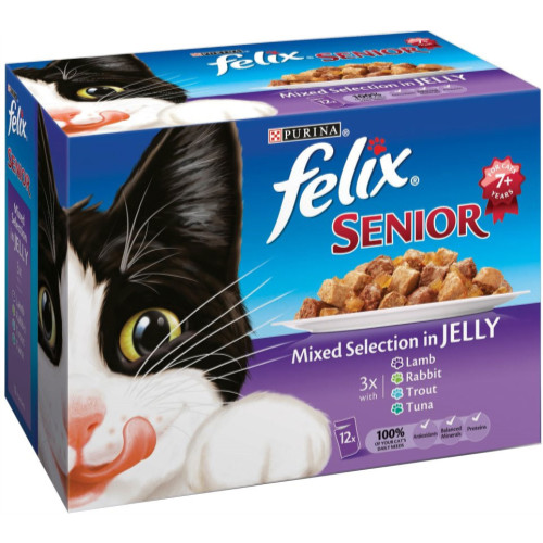 Felix Senior Fish Cat Food Felix Senior Fish Cat Food