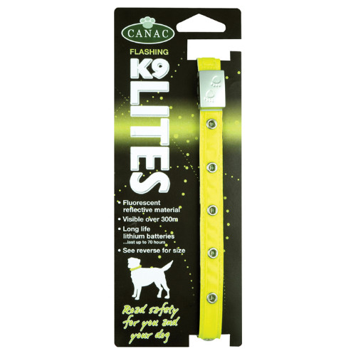 Canac K9 Lite Safety Flashing Dog Collar