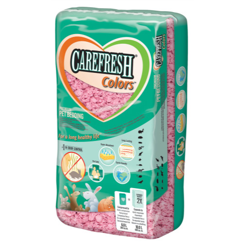 Carefresh Colours Pink Small Pet Bedding