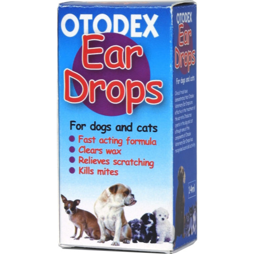 Otodex Ear Drops for Cats and Dogs From £3.49 | Waitrose Pet