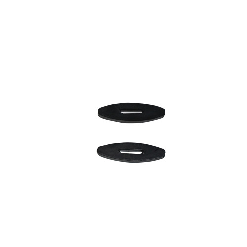 Bitz Rubber Rein Stops Black Pair