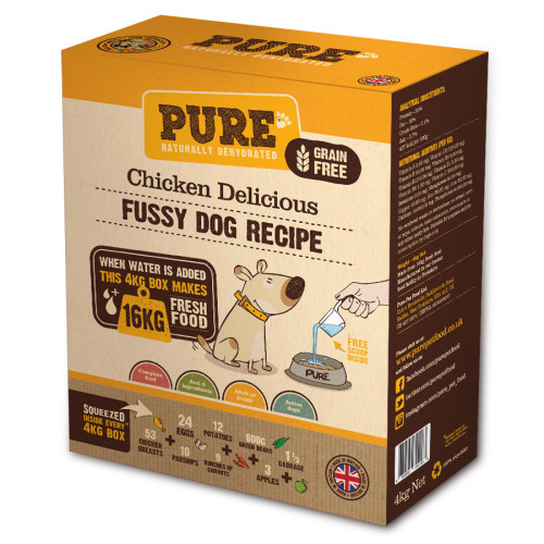 Pure Pet Food Chicken Delicious Dehydrated Dog Food
