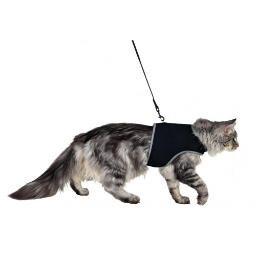 Trixie Soft Harness with Leash for Cats
