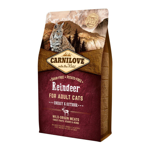 Carnilove Energy & Outdoor Reindeer Adult Cat Food