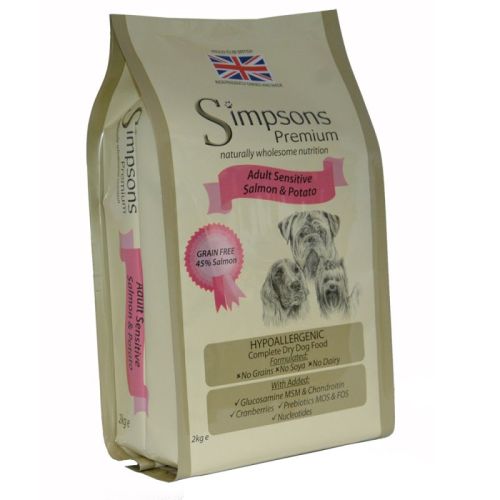 Simpsons Complete Salmon & Potato Sensitive Adult Dog Food