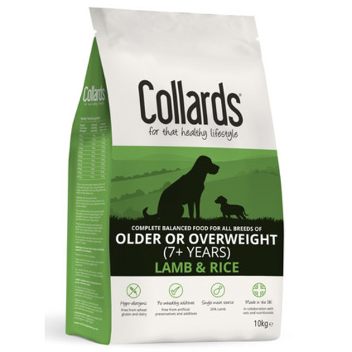 Collards Lamb & Rice Senior & Light Dog Food