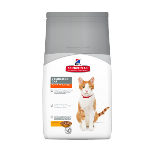 Hills Science Plan Feline Young Adult Sterilised Cat Chicken