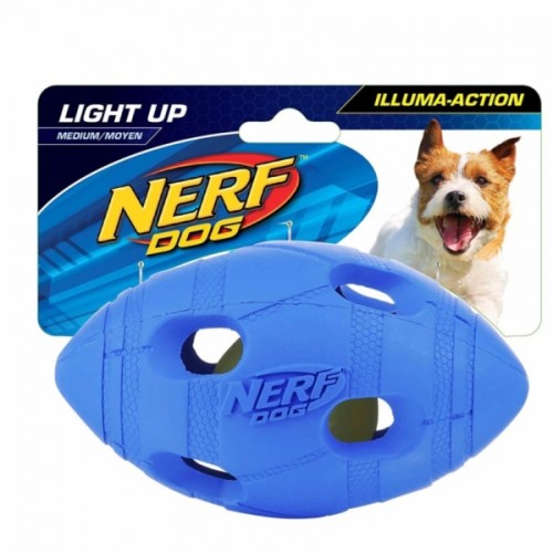 Nerf LED Bash Football Dog Toy