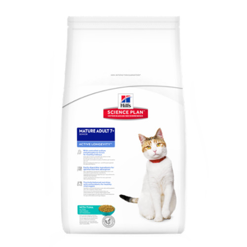 Hills Science Plan Feline Mature Adult 7+ Active Longevity Tuna