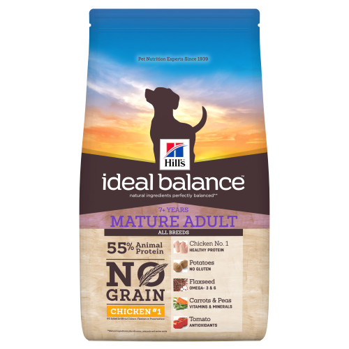 Hills Ideal Balance No Grain Chicken & Potato Mature Adult Dry Dog Food