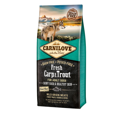 Carnilove Fresh Carp & Trout Dry Adult Dog Food