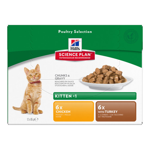 Hills Science Plan Kitten Pouches