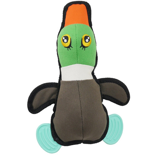 Jolly Doggy Canvas Duck Tough Dog Toy