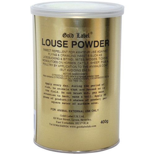 Gold Label Louse Powder for Horses