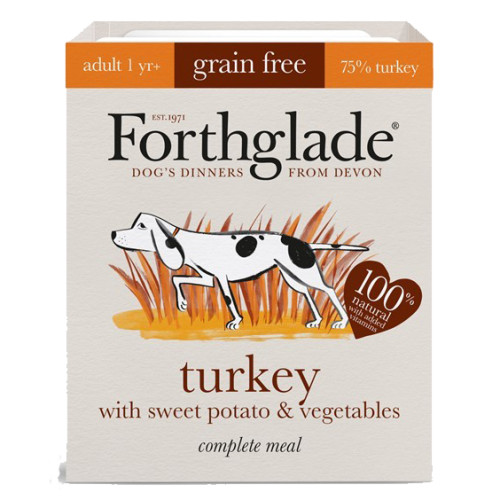 Forthglade Complete Grain Free Turkey Sweet Potato & Veg Adult Dog Food