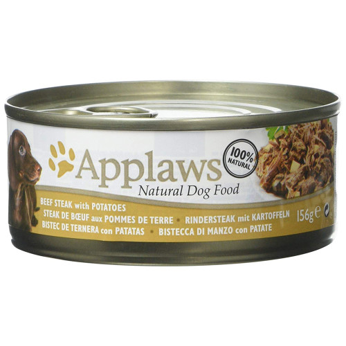 Applaws Beef Steak with Potato Tins Wet Dog Food