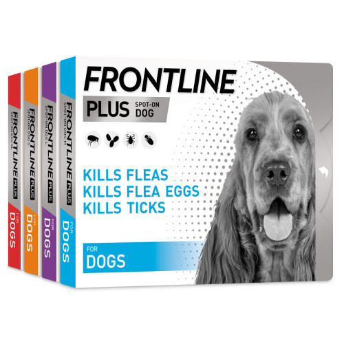 Frontline Plus Flea & Tick Spot On Dog