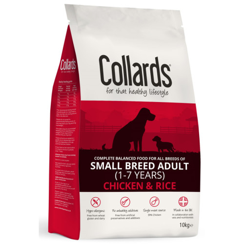 Collards Chicken & Rice Small Breed Adult Dog Food