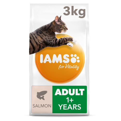 IAMS for Vitality Salmon Adult Dry Cat Food