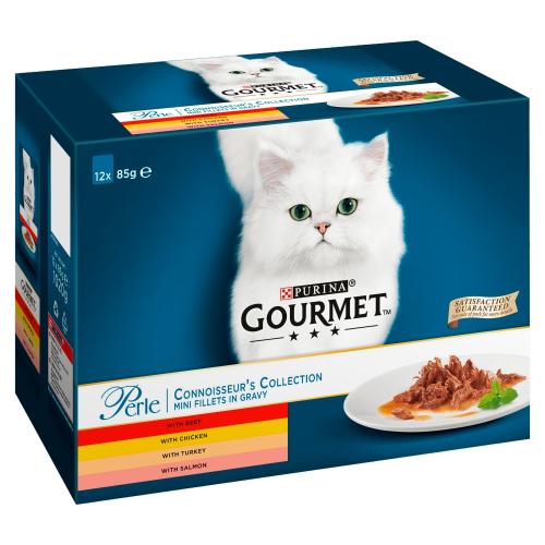 Gourmet Perle Connoisseurs Collection in Gravy Adult Cat Food