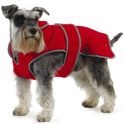 Ancol Muddy Paws Stormguard Red Dog Coat