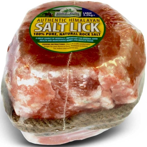 Global Herbs Himalayan Salt Lick & Rope
