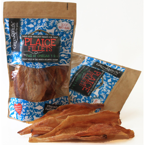 Green & Wilds Plaice Fillets Dog Treats