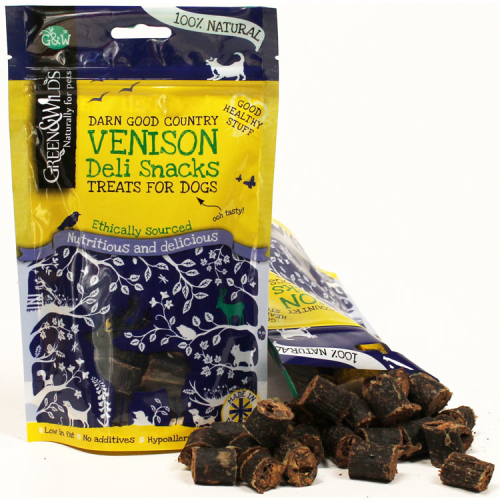 Green & Wilds Venison Dog Snacks