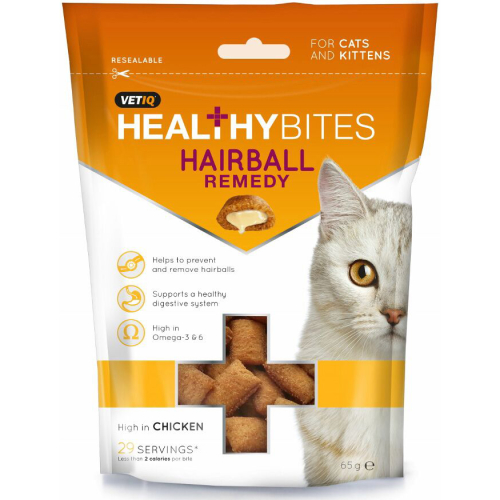 Mark & Chappell VetIQ Healthy Bites Hairball Remedy Cat Treats